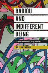E-book, Badiou and Indifferent Being, Watkin, William, Bloomsbury Publishing