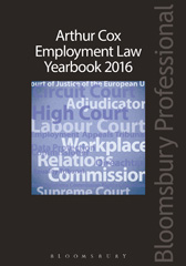 E-book, Arthur Cox Employment Law Yearbook 2016, Arthur Cox Employment Law Group, Bloomsbury Publishing