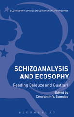 E-book, Schizoanalysis and Ecosophy, Bloomsbury Publishing