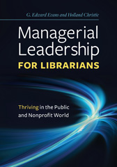 E-book, Managerial Leadership for Librarians, Bloomsbury Publishing
