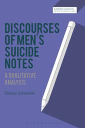 E-book, Discourses of Men's Suicide Notes : A Qualitative Analysis, Bloomsbury Publishing