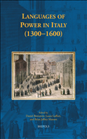 eBook, Languages of Power in Italy (1300-1600), Bornstein, Daniel, Brepols Publishers