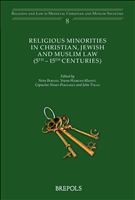 E-book, Religious Minorities in Christian, Jewish and Muslim Law (5th - 15th centuries), Brepols Publishers