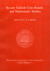 E-book, Recent Turkish Coin Hoards and Numismatic Studies, Casemate Group