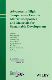 E-book, Advances in High Temperature Ceramic Matrix Composites and Materials for Sustainable Development, American Ceramic Society