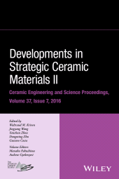 E-book, Developments in Strategic Ceramic Materials II : A Collection of Papers Presented at the 40th International Conference on Advanced Ceramics and Composites, January 24-29, 2016, Daytona Beach, Florida, Volume 37, Issue 7, American Ceramic Society