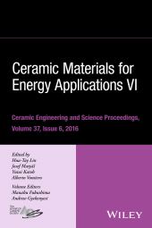 E-book, Ceramic Materials for Energy Applications VI, Volume 37, Issue 6, American Ceramic Society