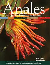 Issue, Anales del Jardin Botanico de Madrid : 74, 2, 2017, Editorial CSIC