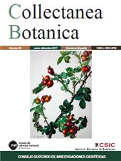 Fascicule, Collectanea botanica : 36, 2017, Editorial CSIC