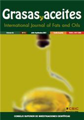 Issue, Grasas y aceites : 68, 3, 2017, Editorial CSIC