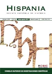 Fascículo, Hispania : revista española de historia : LXXVII, 256, 2017, Editorial CSIC