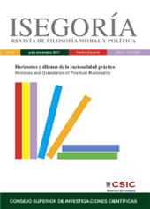 Issue, Isegoría : 57, 2, 2017, Editorial CSIC