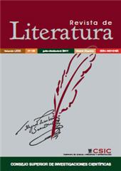Issue, Revista de literatura : LXXIX, 158, 2, 2017, Editorial CSIC