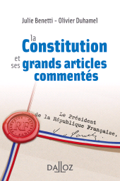 E-book, La Constitution de la République française et ses grands articles commentés, Éditions Dalloz