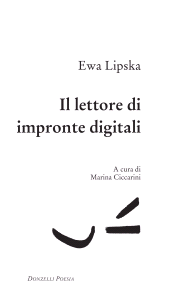 E-book, Il lettore di impronte digitali, Donzelli Editore