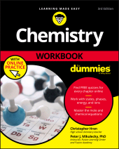 E-book, Chemistry Workbook For Dummies with Online Practice, For Dummies