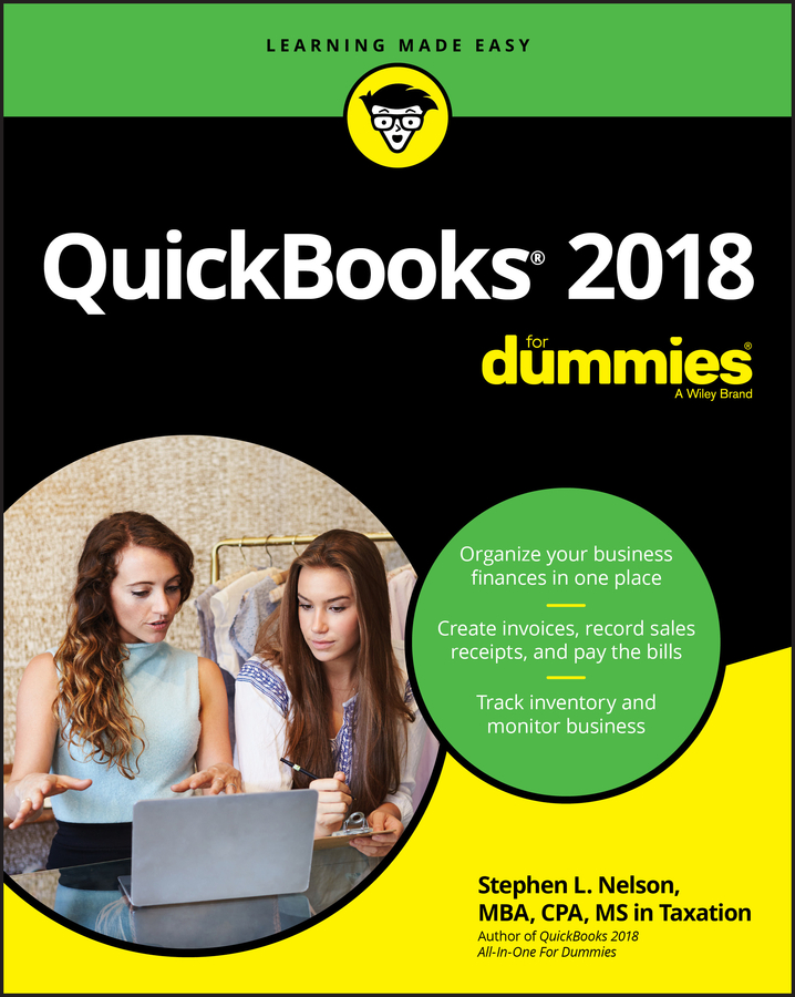 eBook, QuickBooks 2018 For Dummies, For Dummies