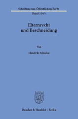 E-book, Elternrecht und Beschneidung., Schulze, Hendrik, Duncker & Humblot