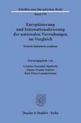 E-book, Europäisierung und Internationalisierung der nationalen Verwaltungen im Vergleich. : Deutsch-italienische Analysen., Duncker & Humblot