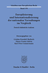 eBook, Europäisierung und Internationalisierung der nationalen Verwaltungen im Vergleich. : Deutsch-italienische Analysen., Duncker & Humblot