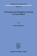 E-book, Nutzungsentstrickungsbesteuerung in Deutschland., Duncker & Humblot