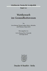 E-book, Wettbewerb im Gesundheitswesen., Duncker & Humblot