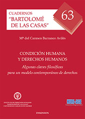 E-book, Condición humana y derechos humanos : algunas claves filosóficas para un modelo contemporáneo de derechos, Barranco Avilés, María del Carmen, Dykinson