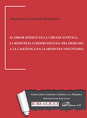 E-book, El error médico en la cirugía estética : la respuesta jurisprudencial del derecho a la casuística en la medicina voluntaria, Dykinson