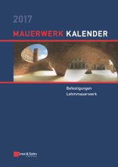 E-book, Mauerwerk Kalender 2017 : Befestigungen, Lehmmauerwerk, Ernst & Sohn