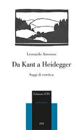 E-book, Da Kant a Heidegger : saggi di estetica, Amoroso, Leonardo, ETS