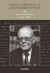 E-book, Obras completas : 9. Escritos menores (1951-1990), Polo, Leonardo, EUNSA