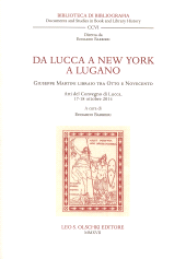 Chapitre, Fra le carte dell'archivio di Giuseppe Martini, libraio e bibliografo : primi carotaggi, L.S. Olschki