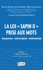 E-book, La loi "Sapin II" prise aux mots : transparence - anticorruption - modernisation, Fauves