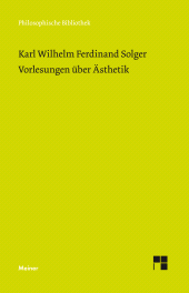 E-book, Vorlesungen über Ästhetik, Felix Meiner Verlag