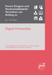 E-book, Digital Humanities : VvAa Heft 2 / 2, Jahrgang 2017, Narr Francke Attempto Verlag