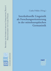 E-book, Interkulturelle Linguistik als Forschungsorientierung in der mitteleuropäischen Germanistik, Narr Francke Attempto Verlag