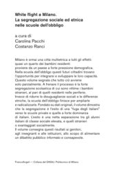 eBook, White flight a Milano : la segregazione sociale ed etnica nelle scuole dell'obbligo, Franco Angeli
