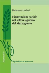 E-book, Innovazione sociale nel settore agricolo del Mezzogiorno, Franco Angeli