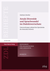 E-book, Areale Diversität und Sprachwandel im Dialektwortschatz : Untersuchungen anhand des Sprachatlas der deutschen Schweiz, Franz Steiner Verlag GmbH