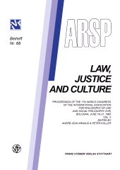 E-book, Challenges to Law at the End of the 20th Century: Law, Justice and Culture. : Proceedings of the 17th World Congress of the International Association for Philosophy of Law and Social Philosophy, Bologna, 16th-21th June 1995. Vol. 2, Franz Steiner Verlag GmbH