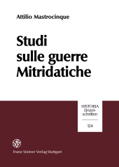 E-book, Studi sulle guerre Mitridatiche, Franz Steiner Verlag GmbH