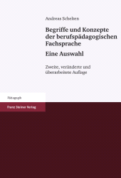 E-book, Begriffe und Konzepte der berufspädagogischen Fachsprache - Eine Auswahl, Franz Steiner Verlag GmbH