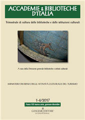 Article, La collezione Gonnelli della Biblioteca nazionale centrale di Firenze, Gangemi