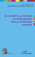 eBook, De l'altérité à la poétique du vivre ensemble dans la littérature africaine, L'Harmattan