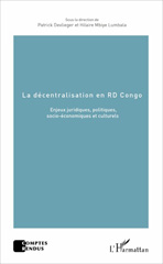 E-book, La décentralisation en RD Congo : enjeux juridiques, politiques, socio-économiques et culturels, L'Harmattan