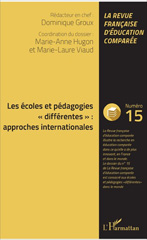 E-book, Les écoles et pédagogies "différentes" : approches internationales, Groux, Dominique, L'Harmattan
