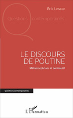 eBook, Le discours de Poutine : métamorphoses et continuité, Lescar, Erik, L'Harmattan