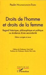 E-book, Droits de l'homme et droit de la femme : Regard historique, philosophique et politique ou évidence d'une secondarité, Hounsounon-Tolin, Paulin, L'Harmattan