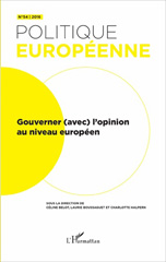 E-book, Gouverner (avec) l'opinion au niveau européen, Halpern, Charlotte, L'Harmattan