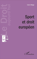 E-book, Sport et droit européen, L'Harmattan